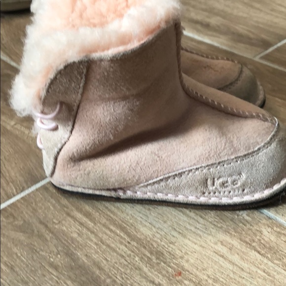 Pink Baby Ugg Boots - Picture 2 of 3